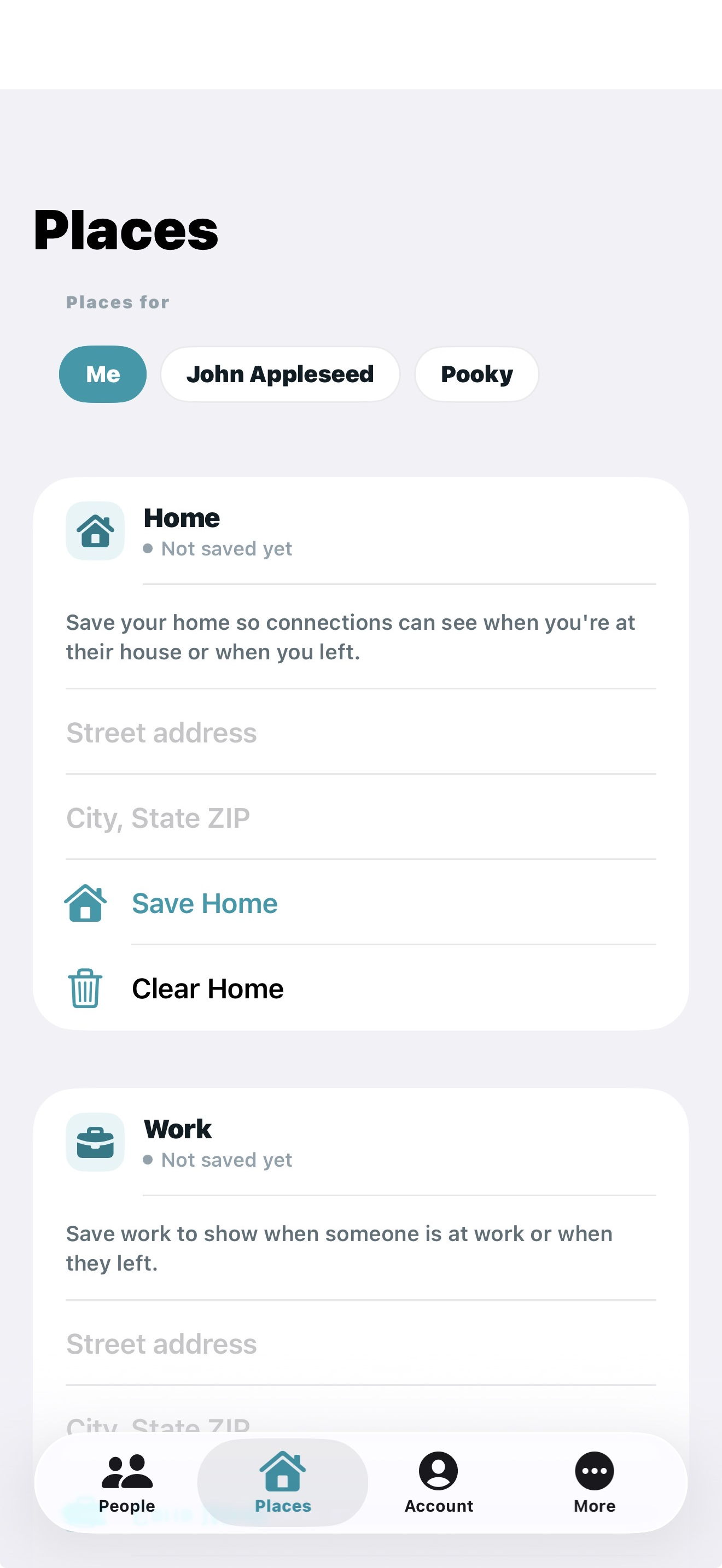 Omniscient app screenshot