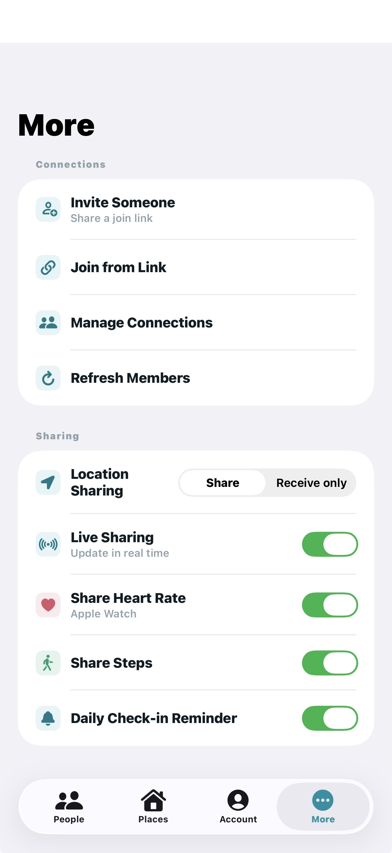 Omniscient app screenshot